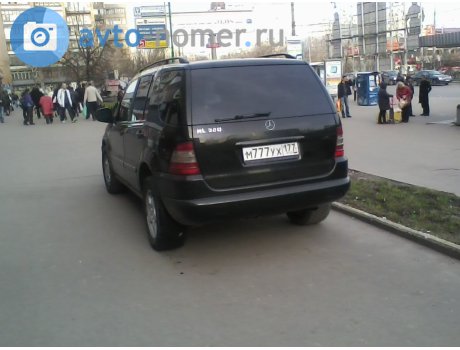 м777ух177, Mercedes-Benz M-Klasse