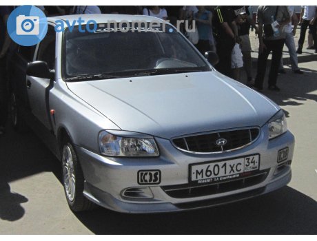 м601хс34, Hyundai Accent