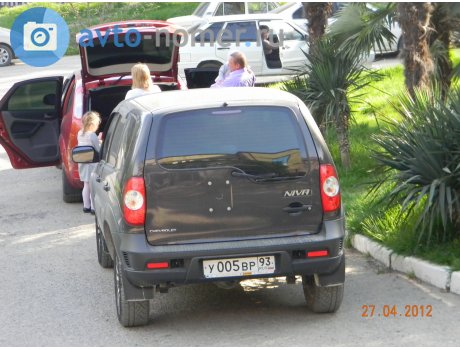 у005вр93, Chevrolet 2123 Niva