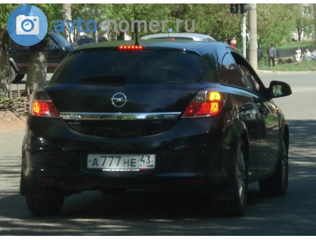 а777не43, Opel Astra