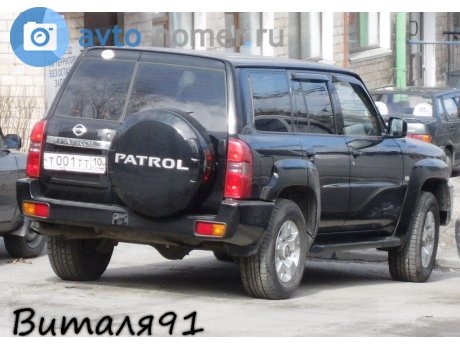 т001тт10, Nissan Patrol