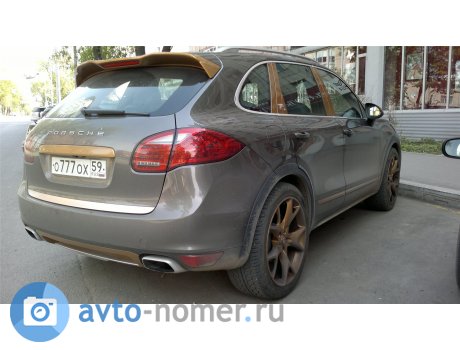 о777ох59, Porsche Cayenne