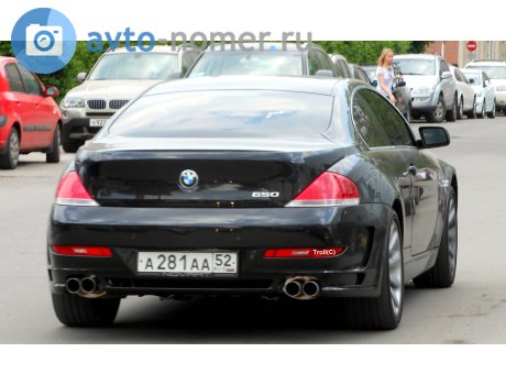 а281аа52, BMW 6 Series