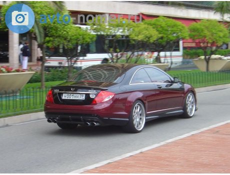 н001нн39, Mercedes-Benz CL-Klasse