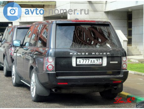 а777аа97, Land Rover Range Rover