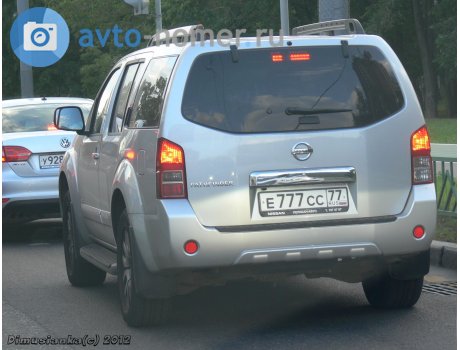 е777сс77, Nissan Pathfinder