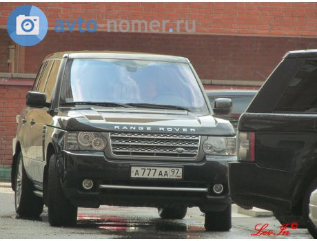 а777аа97, Land Rover Range Rover