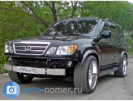 н999нн125, Lexus LX