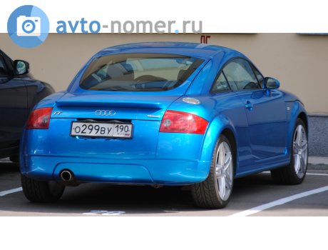 о299ву190, Audi TT
