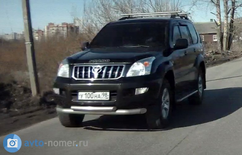 у 100 на 98, Toyota Land Cruiser Prado 3rd gen 5-door SUV (J120), 2002–2009