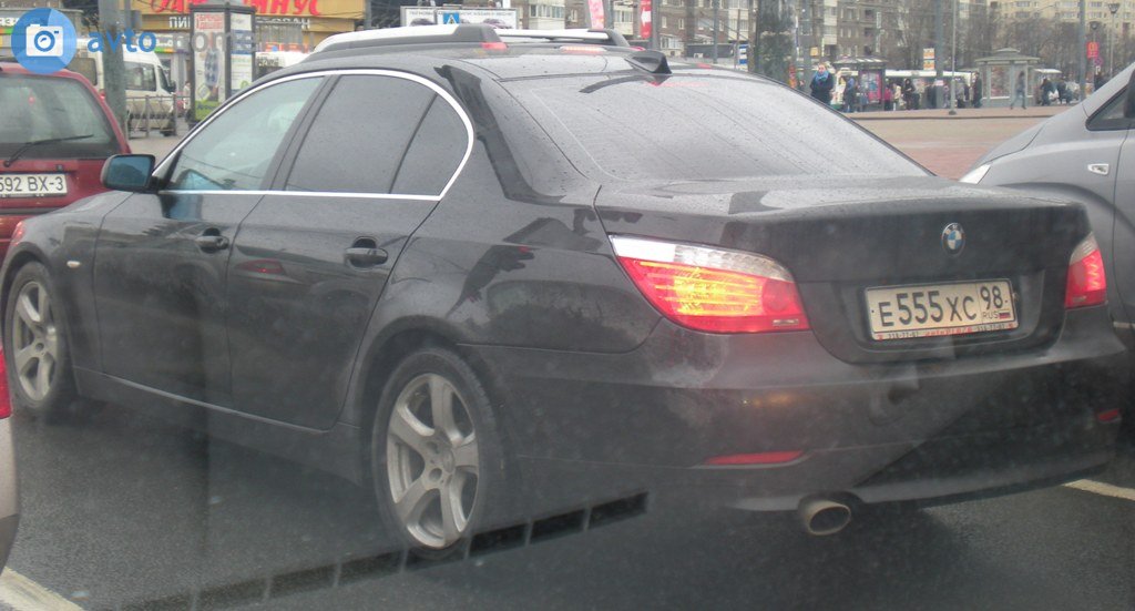 е 555 хс 98, BMW 5 Series 5th gen Sedan (E60), 2003–2010