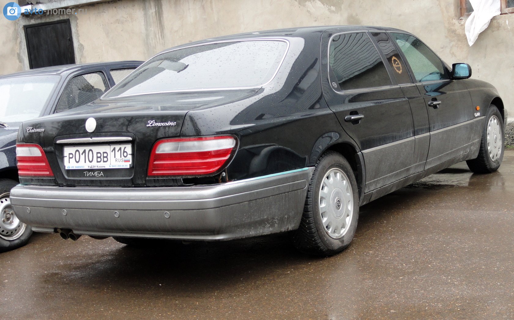 р 010 вв 116, SsangYong (KGM) Chairman 1st gen Limousine (W100), 1997–2003