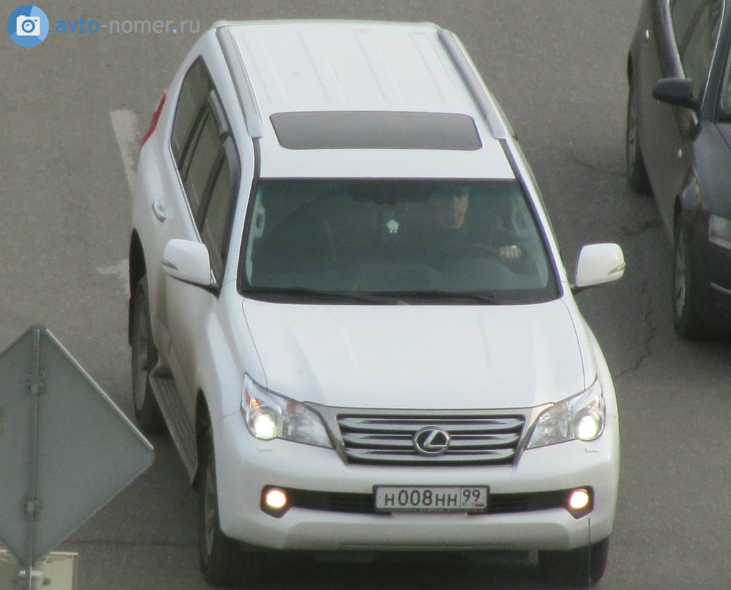 н 008 нн 99, Lexus GX 2nd gen (J150), 2009–2013
