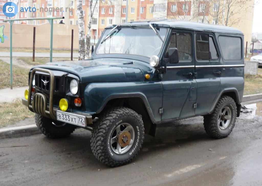 в 333 хт 72, UAZ 469/3151 