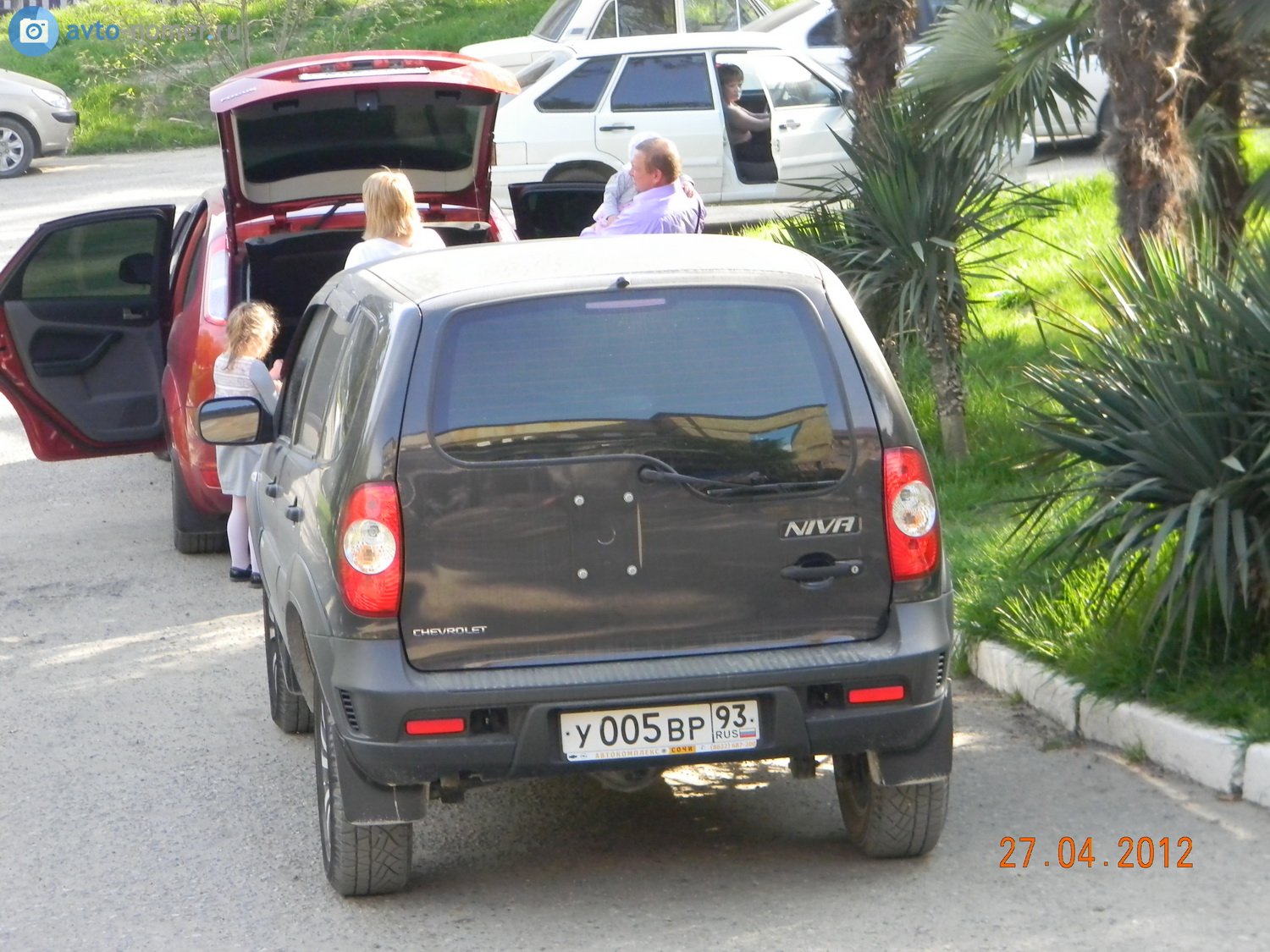 у 005 вр 93, Chevrolet 2123 Niva 