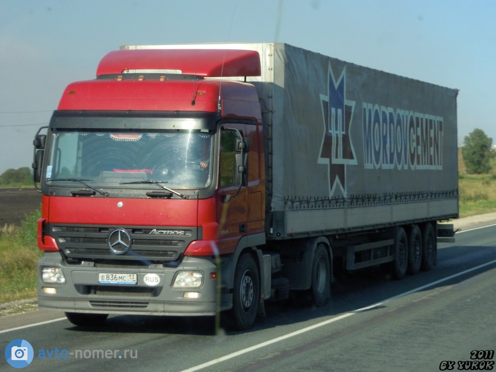 е 836 мс 13, Mercedes-Benz Actros 2nd gen (MP2/MP3), 2002–2020