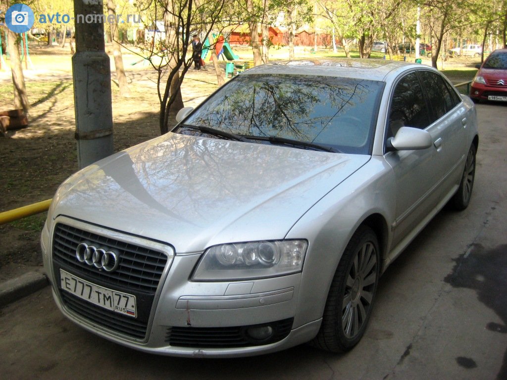 е 777 тм 77, Audi A8 2nd gen (D3/4E2/4E8), 2002–2010