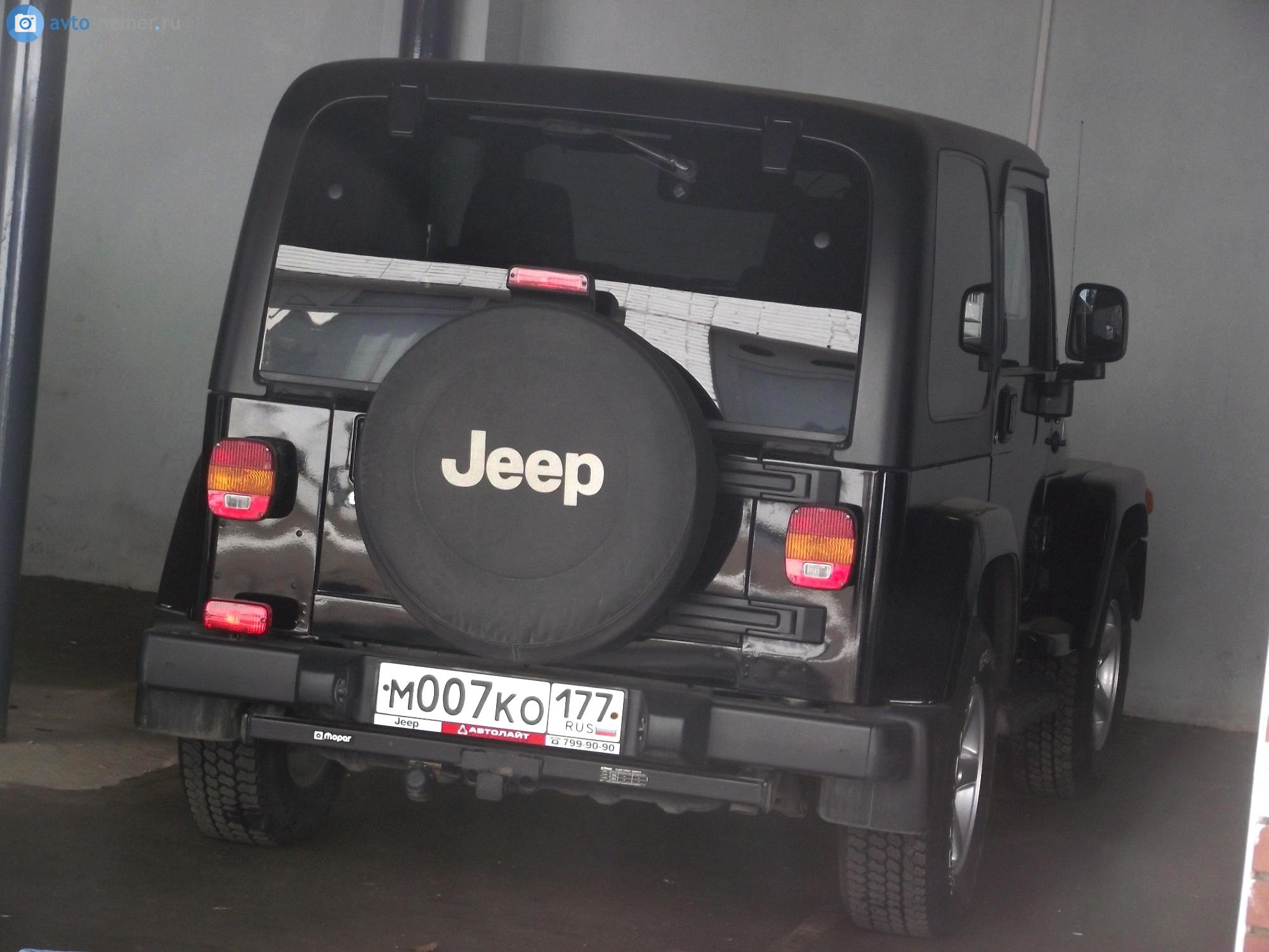м 007 ко 177, Jeep Wrangler 2nd gen (TJ/LJ), 1996–2006
