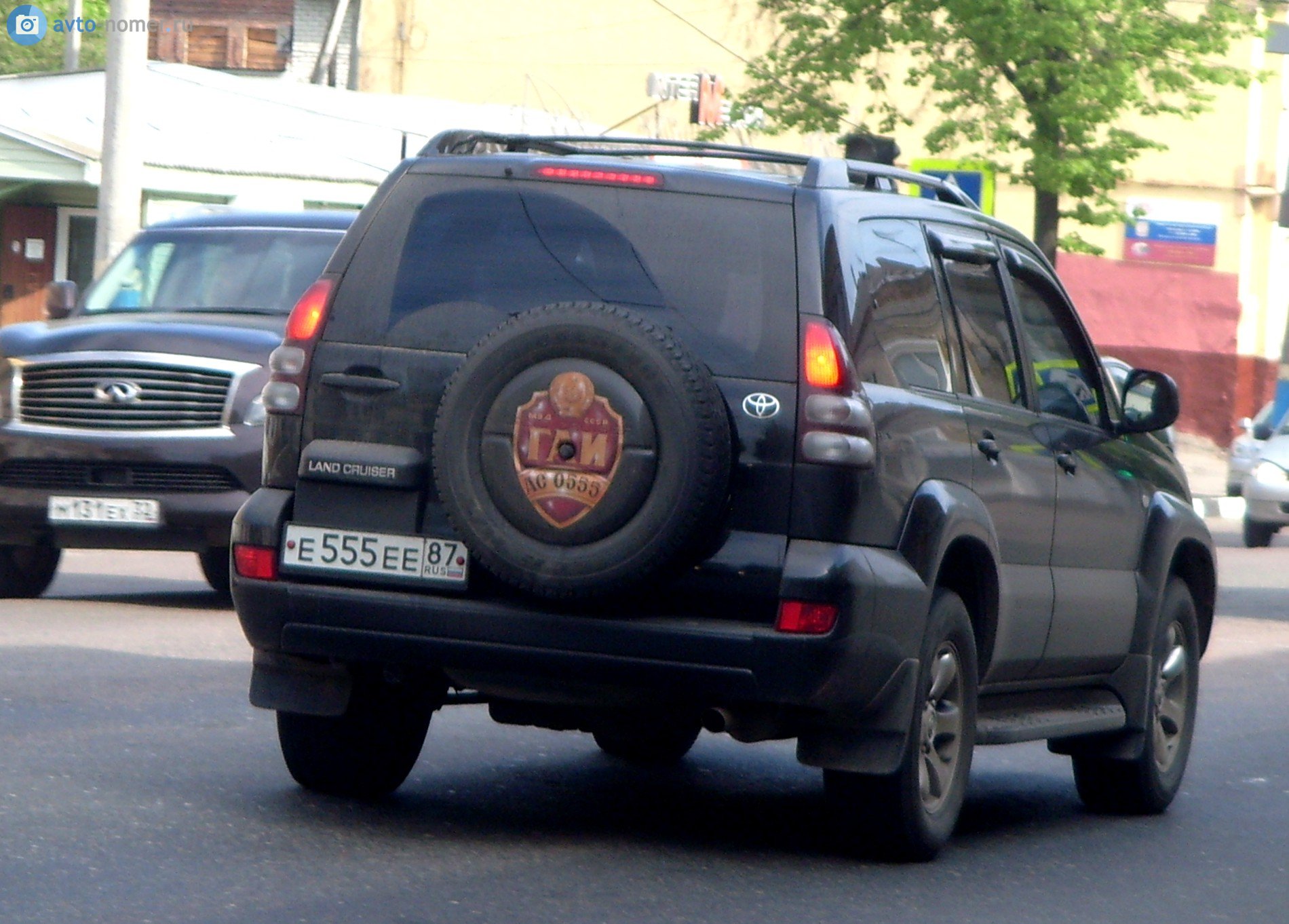 е 555 ее 87, Toyota Land Cruiser Prado 3rd gen 5-door SUV (J120), 2002–2009