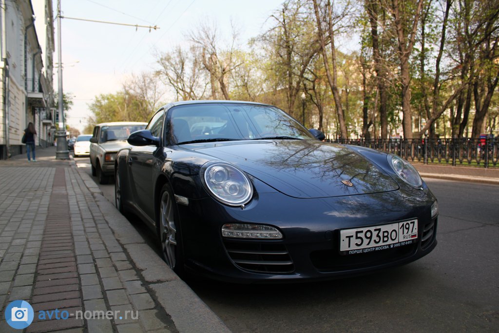 т 593 во 197, Porsche 911 6th gen Coupé (997.1), 2004–2010