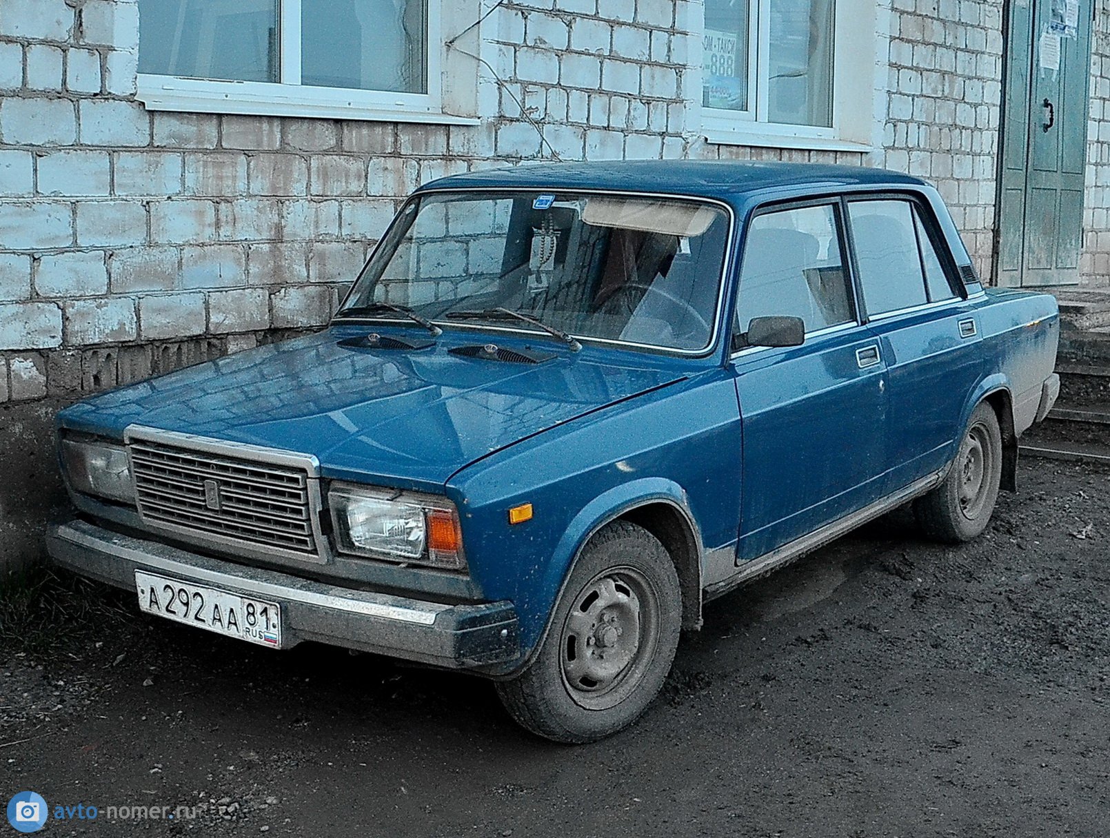 а 292 аа 81, Lada (VAZ) 2107 Жигули (Nova / Riva / Signet / 1500), 1982–2014