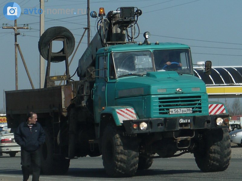 к 567 вн 88, KrAZ 6322 