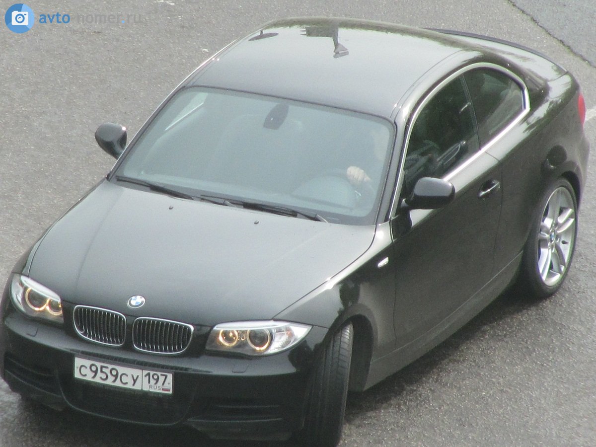 с 959 су 197, BMW 1 Series 1st gen Coupé (E82), 2007–2013