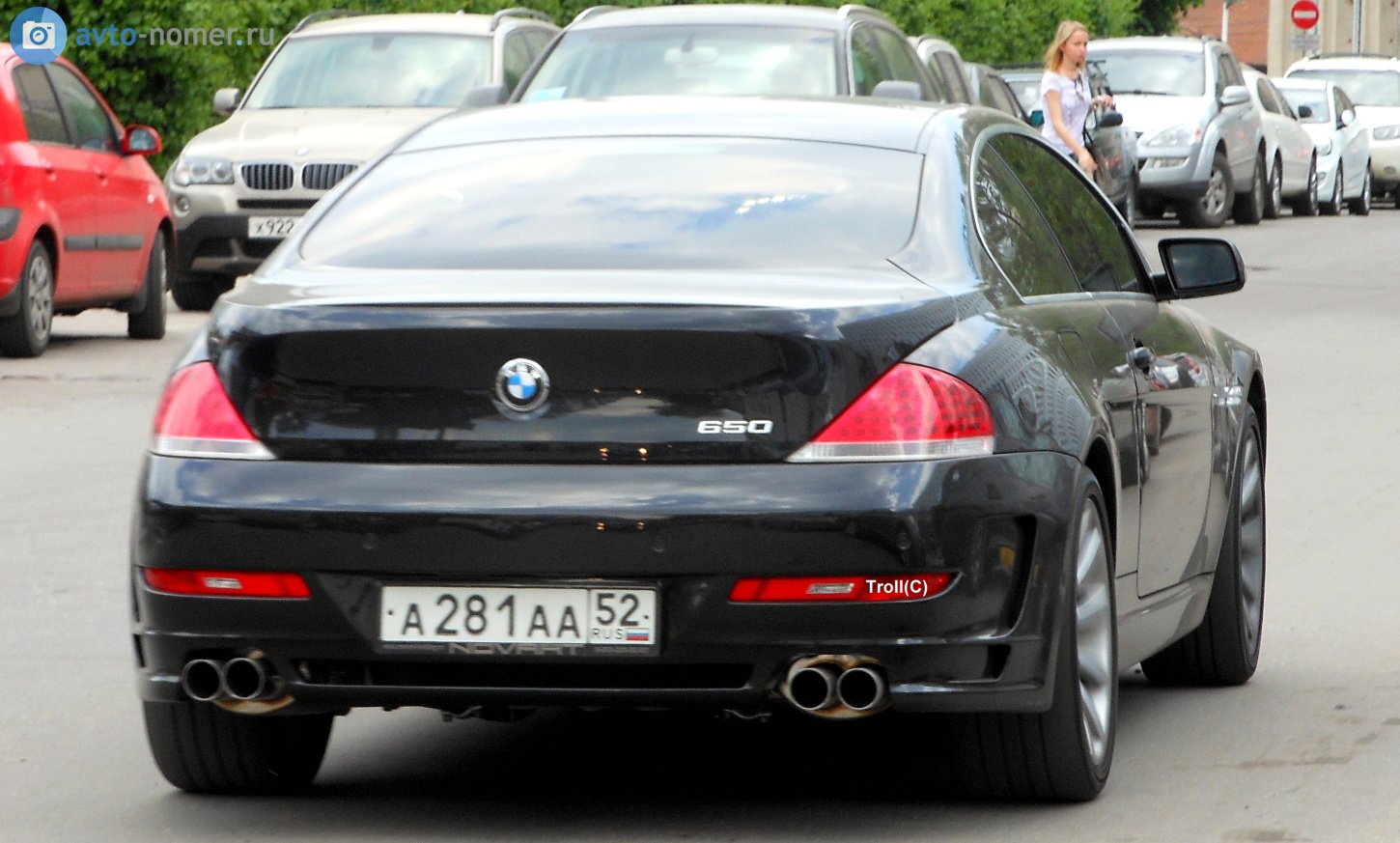 а 281 аа 52, BMW 6 Series 2nd gen Coupé (E63), 2003–2010