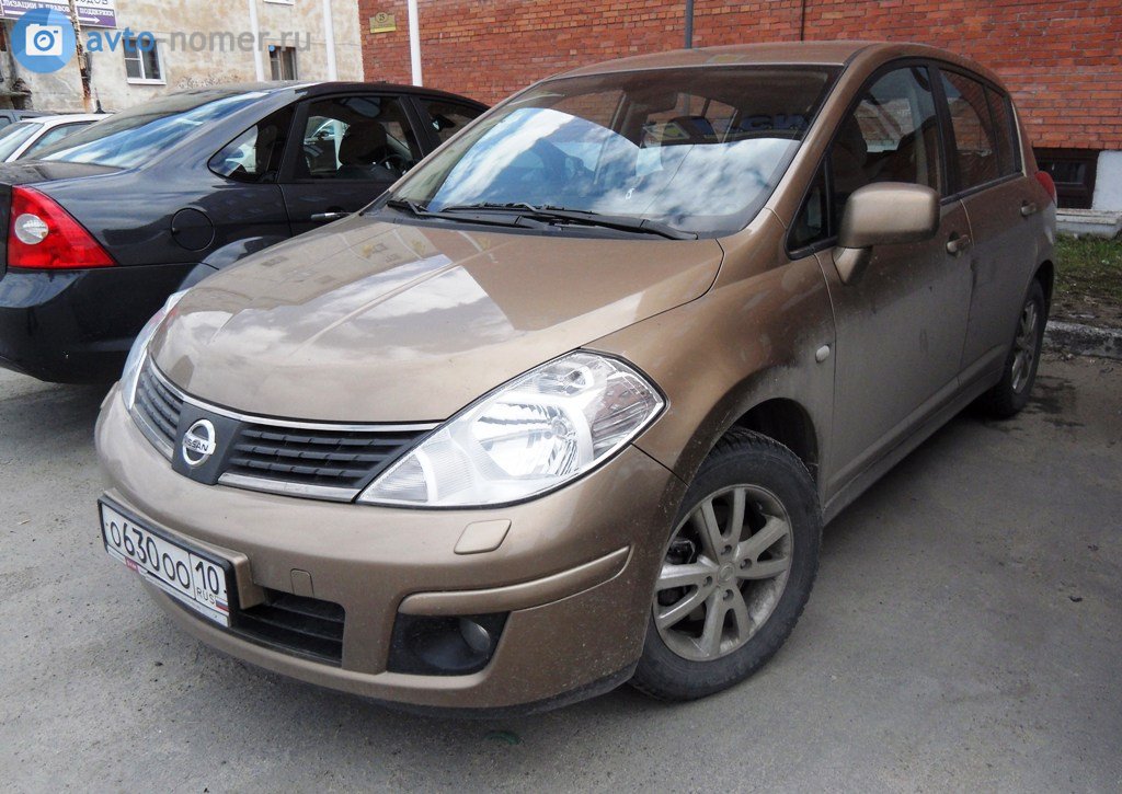 о 630 оо 10, Nissan Tiida 
