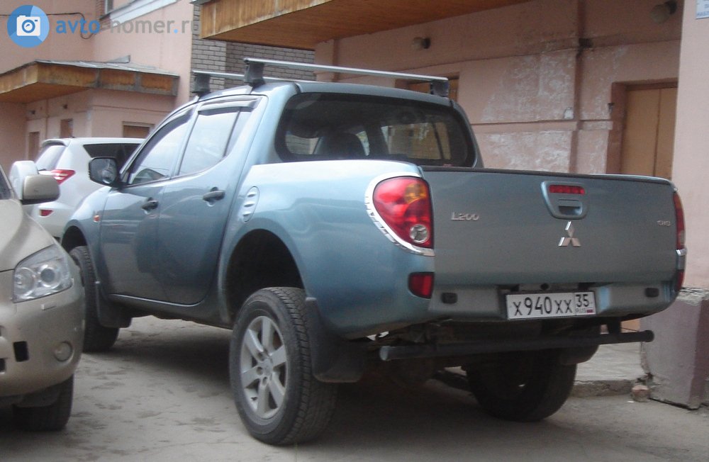 х 940 хх 35, Mitsubishi L200 4th gen (KA/KB), 2005–2015 (–2017 for BR-market)