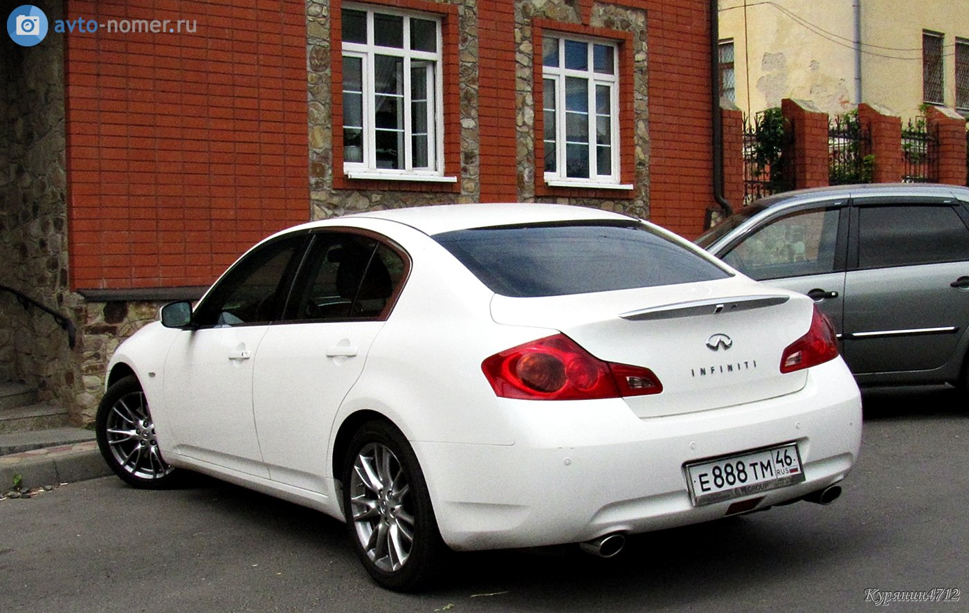 е 888 тм 46, Infiniti Q40/Q50/Q60/G-Series 