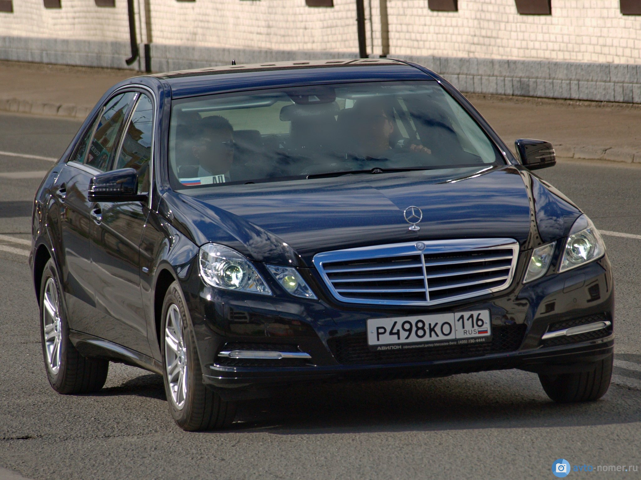 р 498 ко 116, Mercedes-Benz E-Klasse 4th gen Sedan (W212), 2009­–2013