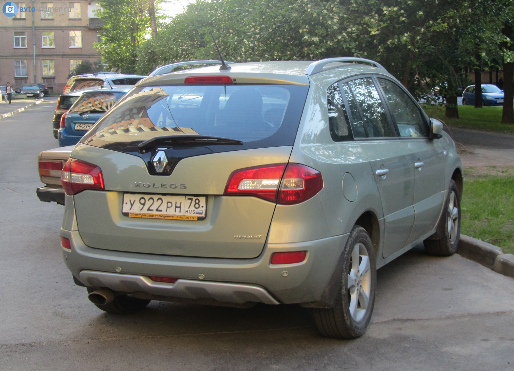 у 922 рн 78, Renault Koleos 