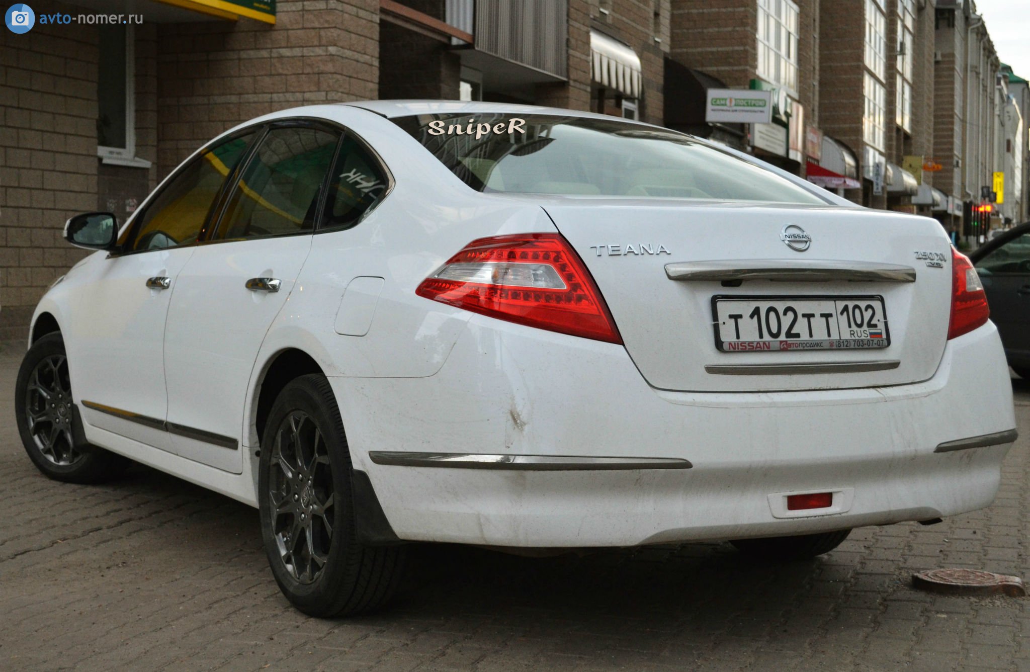 т 102 тт 102, Nissan Teana 2nd gen (J32), 2008–2014 (–2019 for TW-market)