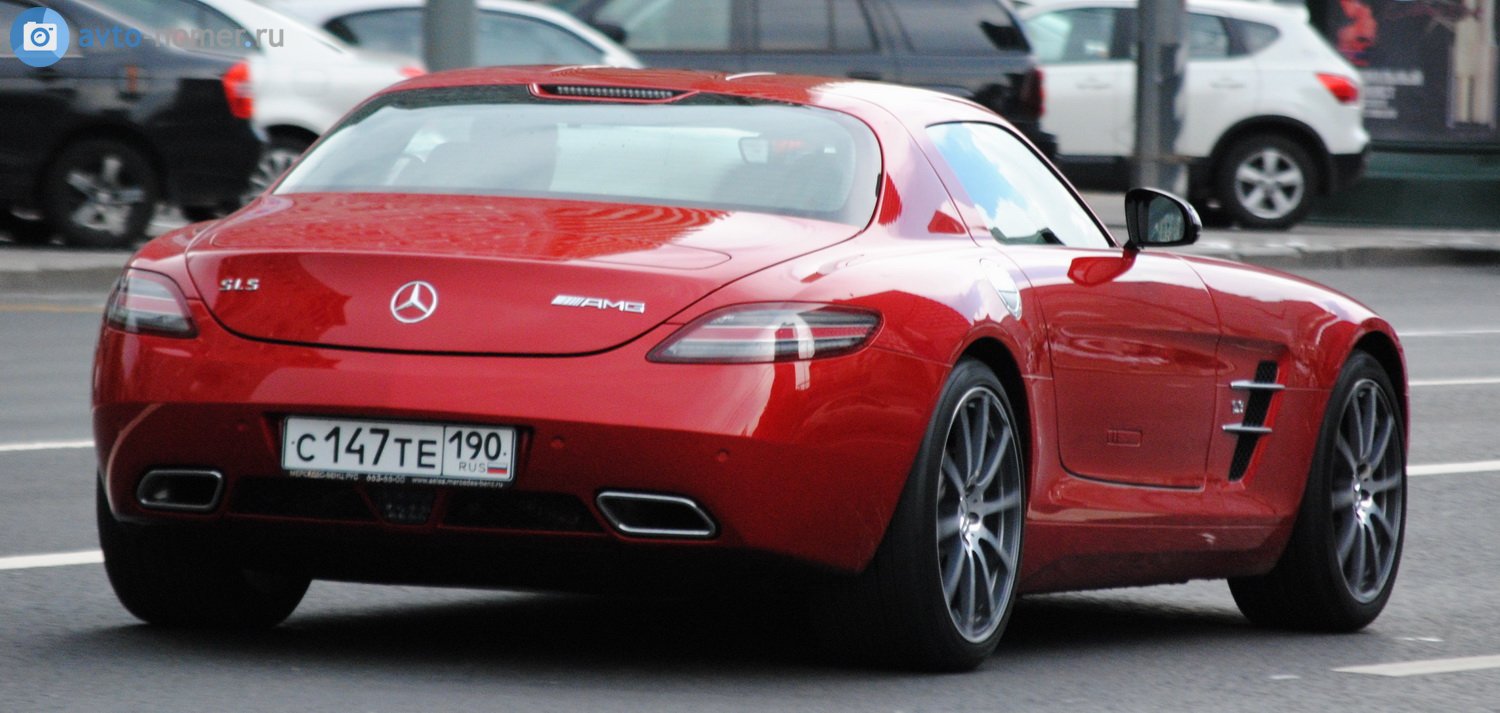 с 147 те 190, Mercedes-Benz SLS AMG 1st gen Coupé (C197), 2010–2014