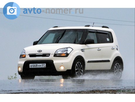 в668нн27, Kia Soul
