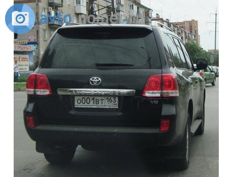 о001вт163, Toyota Land Cruiser