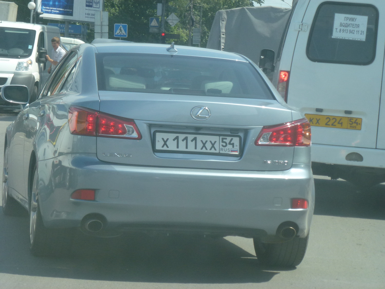 х 111 хх 54, Lexus IS 2nd gen Sedan (XE20), 2005–2013