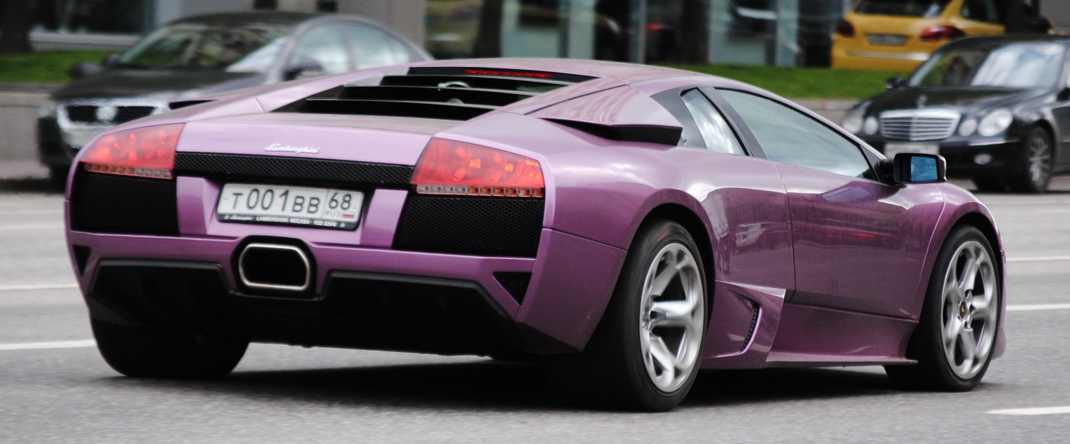 Машины тамбова фото "т 001 вв 68" фото Lamborghini Murcielago. Россия