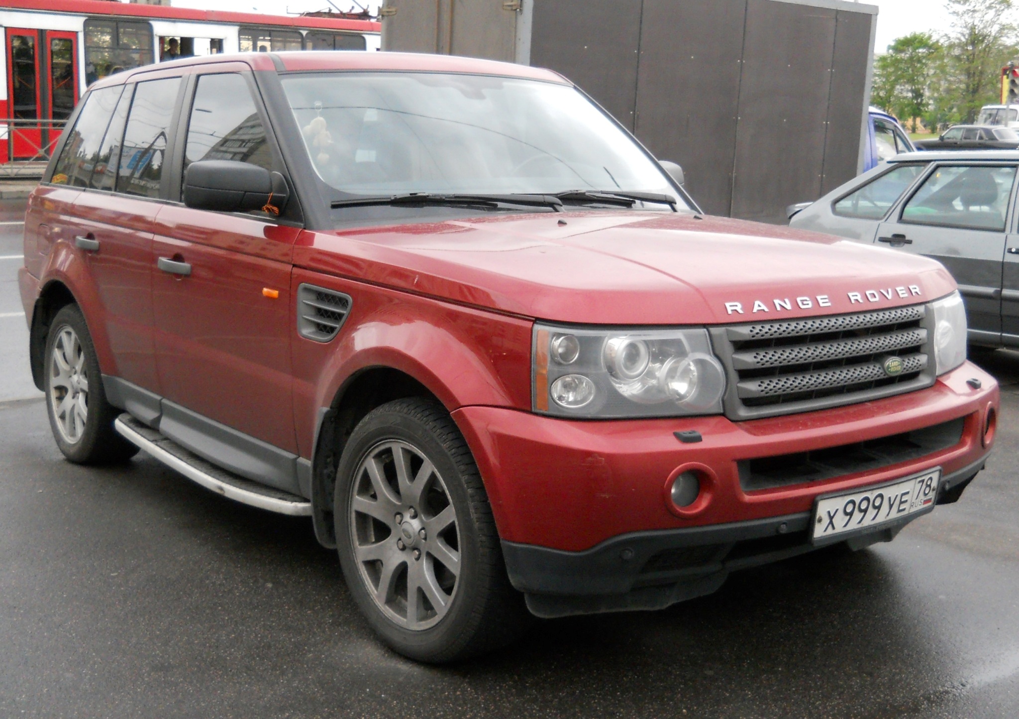 х 999 уе 78, Land Rover Range Rover Sport 1st gen (L320), 2005–2013