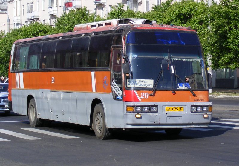 ам 075 27, Daewoo BH120F Royal Cruiser, 1992–1996