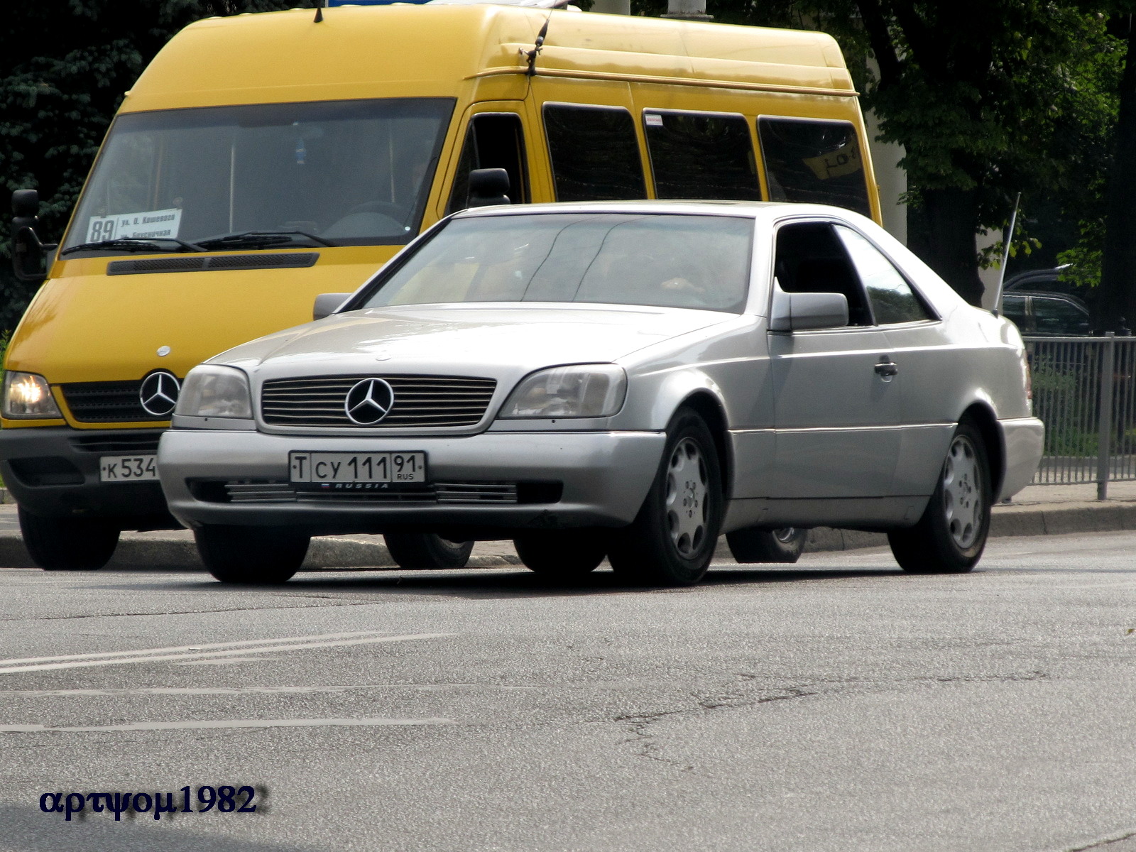 су 111 91, Mercedes-Benz S-Klasse 5th gen Coupé (C140), 1992–1996