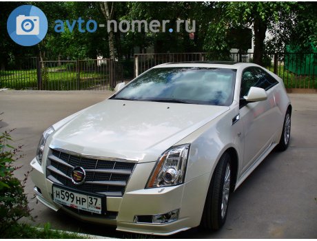 н599нр37, Cadillac CTS