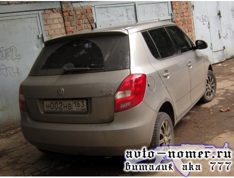 н002нв163, Skoda Fabia