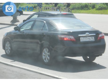 о777рв98, Toyota Camry