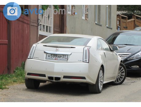 н599нр37, Cadillac CTS