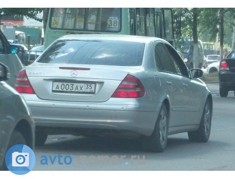 а003ах35, Mercedes-Benz E-Klasse