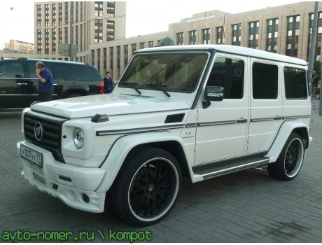 у007уу77, Mercedes-Benz G-Klasse