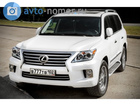 в777тв102, Lexus LX