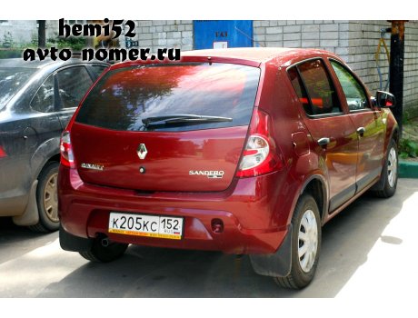 к205кс152, Renault Sandero